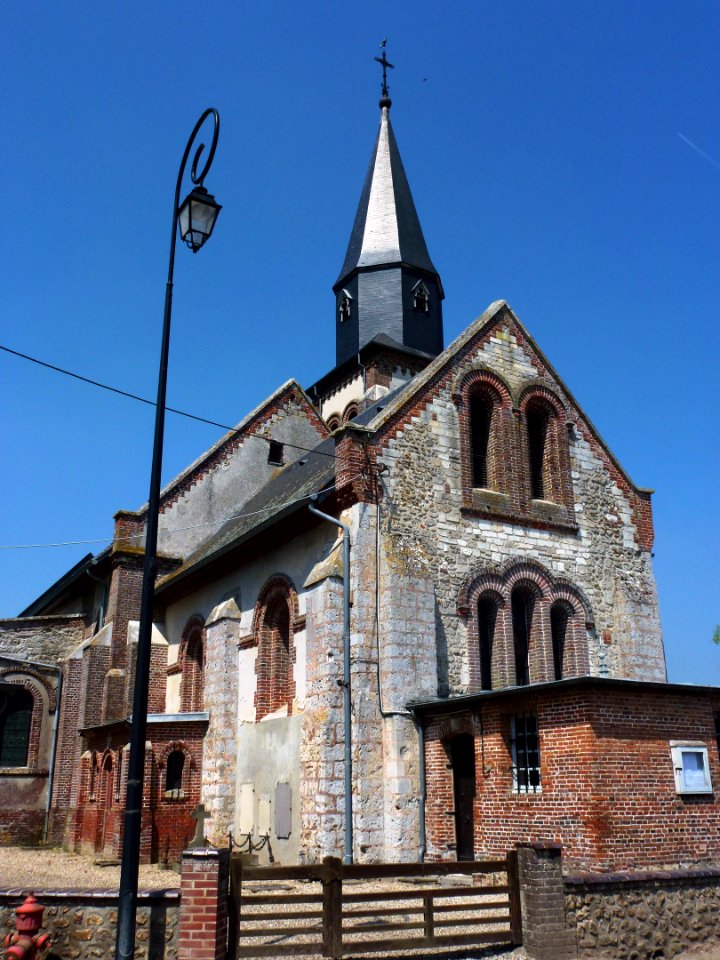 Saint-Aubin-de-Scellon (Eure-Fr) église (1)