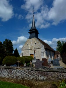 Sainte-Opportune-du-Bosc (Eure, Fr) église