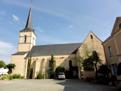 Saint-Aubin-de-Locquenay (Sarthe) église (01)