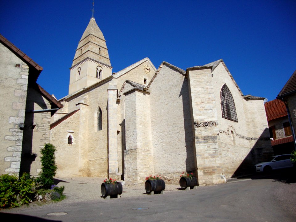Saint-Aubin (Côte-d'Or, Fr) église