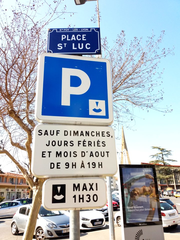 Sainte-Foy-lès-Lyon - Place Saint-Luc - Plaque