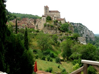 Saint-Cirq-Lapopie Vue générale 1