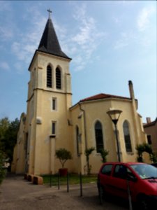 Saint-Fons - Église Notre-Dame du Rosaire, chevet (2)