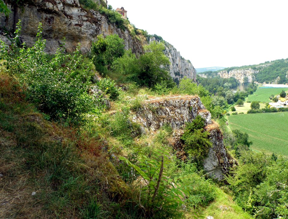 Saint-Cirq-Lapopie Falaise 5