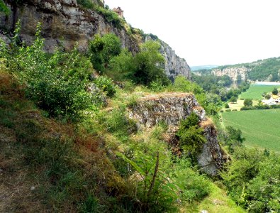 Saint-Cirq-Lapopie Falaise 5