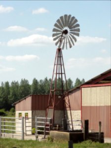 Sainte-Livière (Haute-Marne) Wind wheel