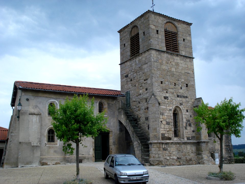 Saint-André-de-Chalancon (Haute-Loire, Fr), église