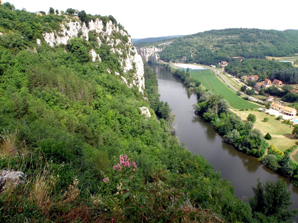 Saint-Cirq-Lapopie Falaise 2