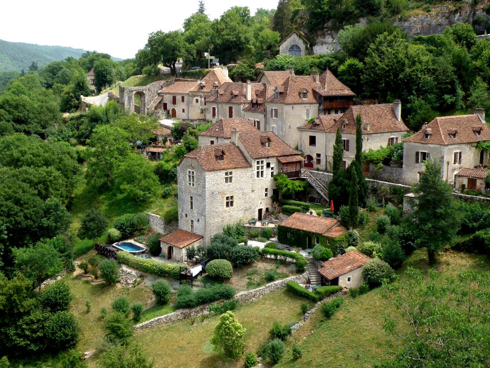 Saint-Cirq-Lapopie Vue générale 6