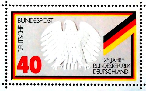 Post special issue stamp block