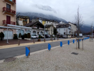 Saint-Gingolph - Quai André Chevallay - Début du quai en arrivant de la rue du Lac