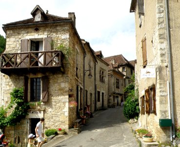 Saint-Cirq-Lapopie Grande-Rue 1