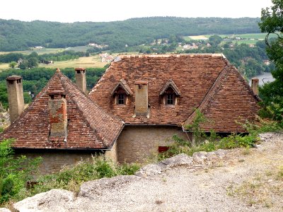 Saint-Cirq-Lapopie Toits 17