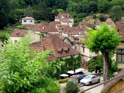 Saint-Cirq-Lapopie Toits 14