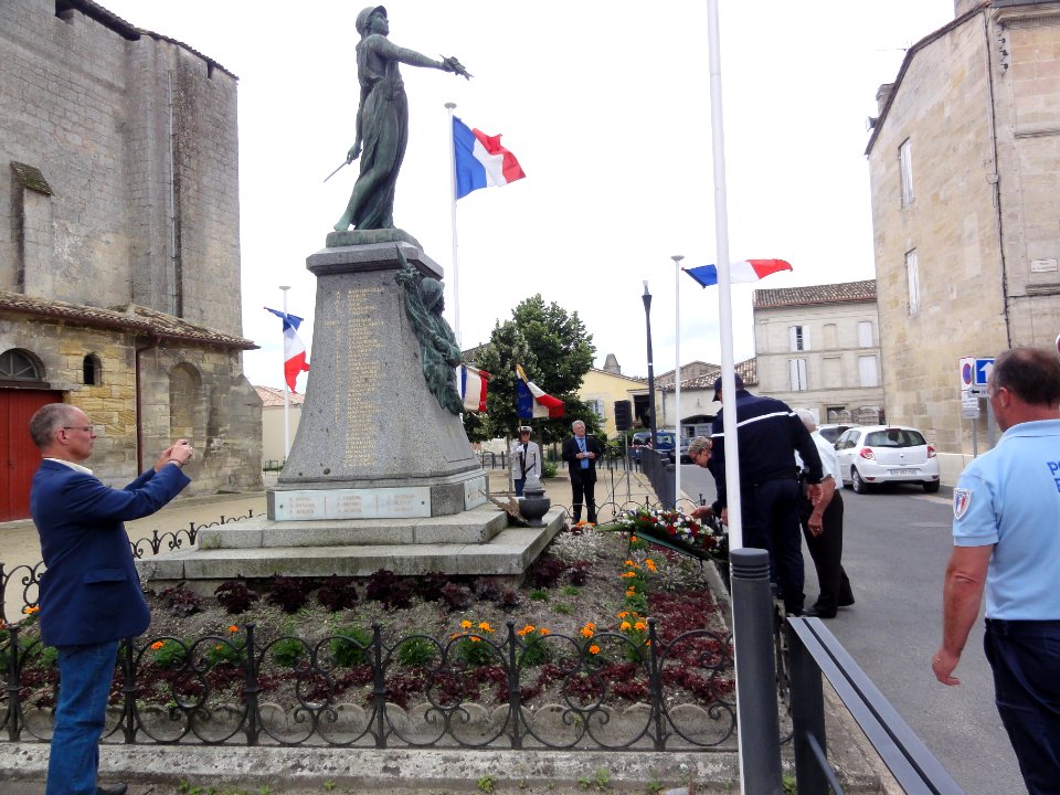 Saint-André-de-Cubzac (Gironde)Commémoration du 18 juin, appèl de Gaulle à la Résistance 04