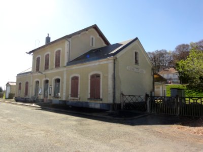 Saint-Gervais-d'Auvergne (Puy-de-Dôme) la gare