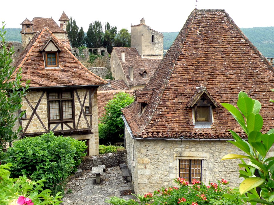 Saint-Cirq-Lapopie Toits 2