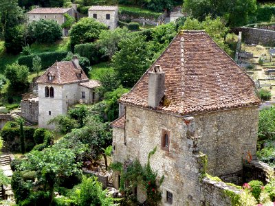 Saint-Cirq-Lapopie Vue générale 13