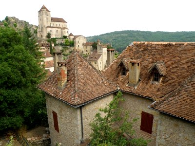 Saint-Cirq-Lapopie Vue générale 16
