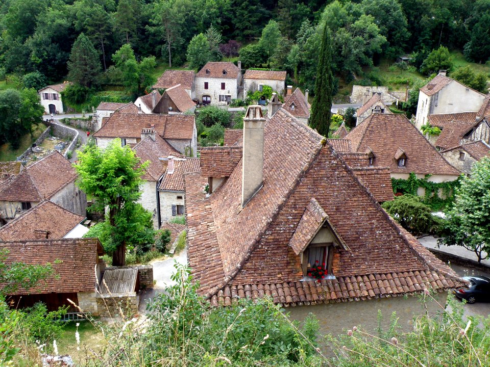 Saint-Cirq-Lapopie Vue générale 11
