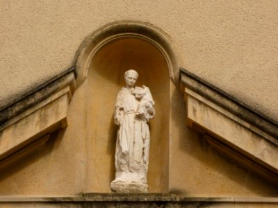 Sainte-Colombe - Impasse de l'Église - Église Sainte-Colombe - Statue