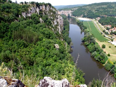 Saint-Cirq-Lapopie Falaise 4