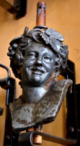 Saint-Claude Zamak Bacchante head 17072017