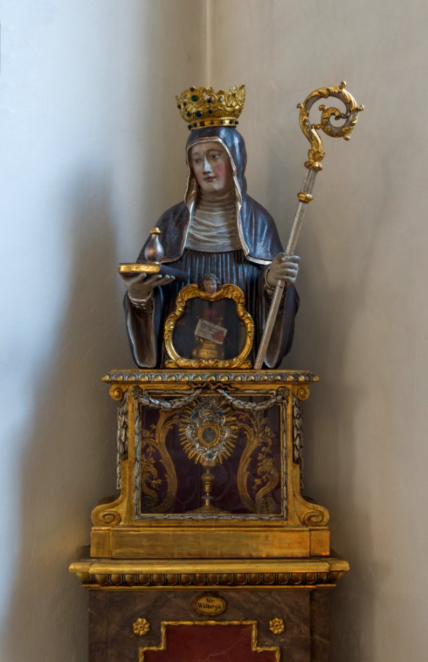 Saint Walburga reliquary Peterskirche Munich