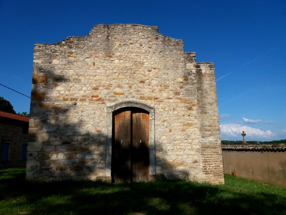 Saint-Didier-de-Formans - Chapelle du Vieux Bourg - Façade