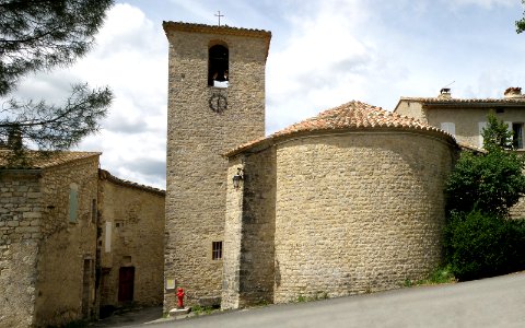 Sainte-Euphémie-sur-Ouvèze Église Sainte-Euphémie 2