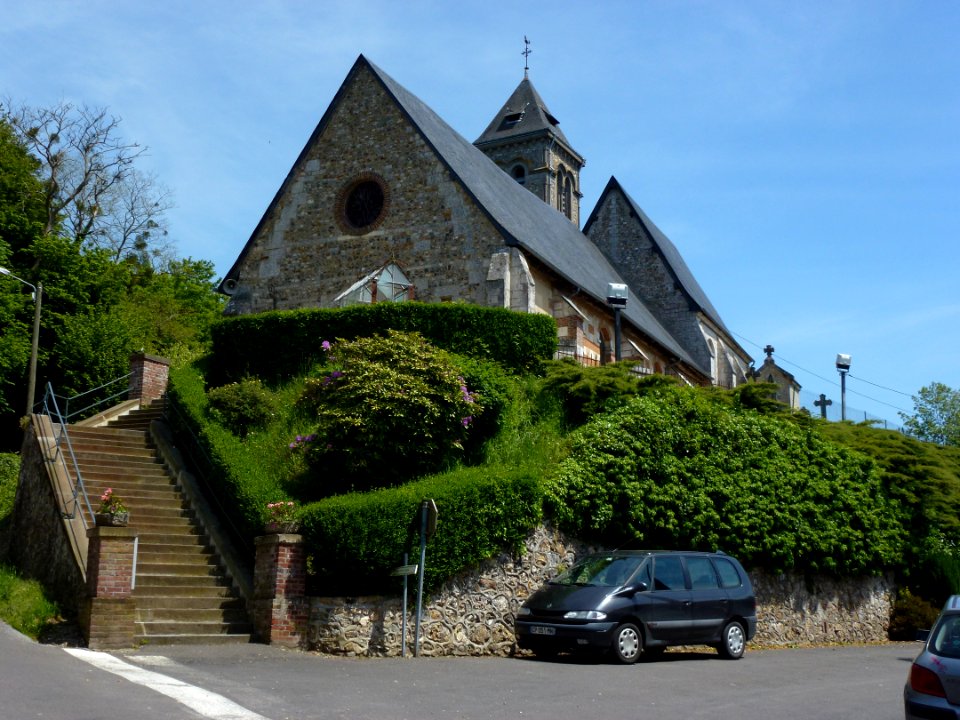 Saint-Georges-du-Vièvre (Eure, Fr) église Saint-Georges (4)