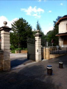 Saint-Cyr-au-Mont-d'Or - Parc de la Mairie, portail
