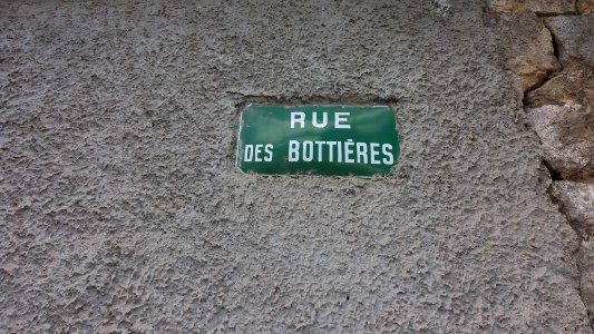 Sainte-Foy-lès-Lyon - Rue des Bottières - Plaque