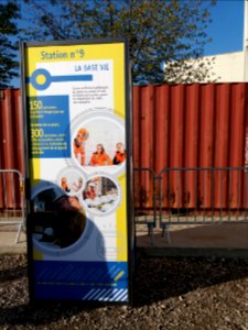 Saint-Genis-Laval - Prolongement du métro B - Journées portes ouvertes 25-26-27 octobre 2019, station n°9