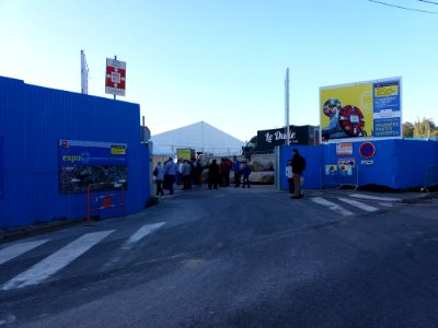 Saint-Genis-Laval - Prolongement du métro B - Journées portes ouvertes 25-26-27 octobre 2019, entrée chemin de la Patinière