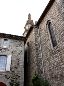Saint-Germain d'Ardèche - Clocher côté nord