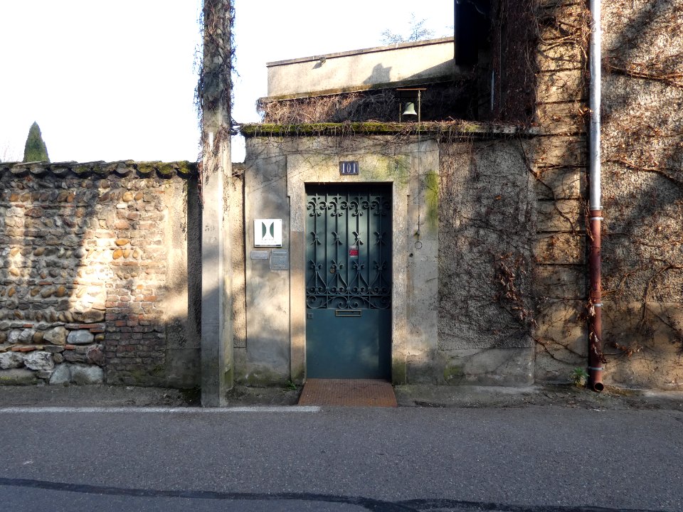 Sainte-Foy-lès-Lyon - Chemin de Fontanières - Jardin de la Bonne Maison - Porte