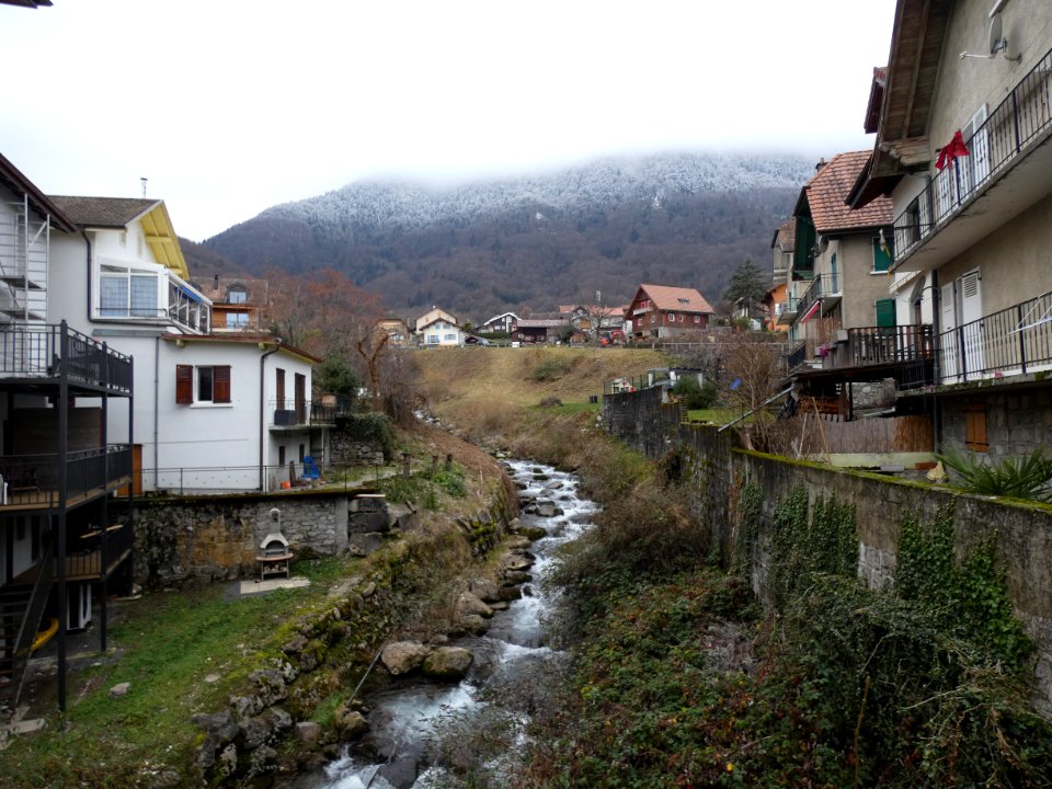 Saint-Gingolph - Pont d'En-Haut - Vue sur la Morge