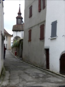 Saint-Gingolph - Rue de la Chapelle - Vue sur la chapelle