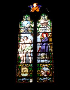 Sainte-Foy-la-Grande 9Gironde, fr) stained glass windows