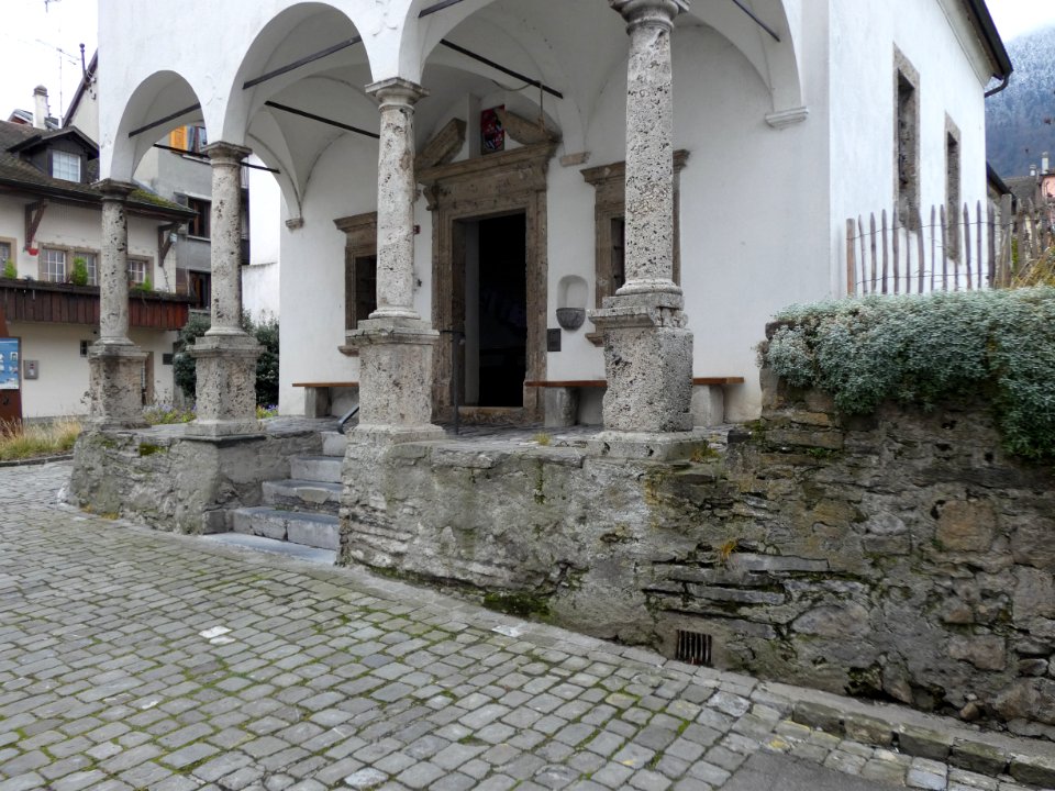 Saint-Gingolph - Rue de la Chapelle - Entrée de la chapelle