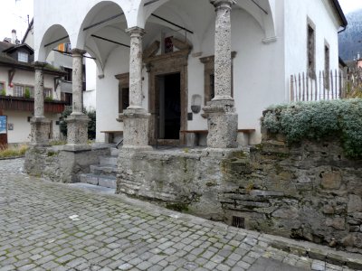 Saint-Gingolph - Rue de la Chapelle - Entrée de la chapelle