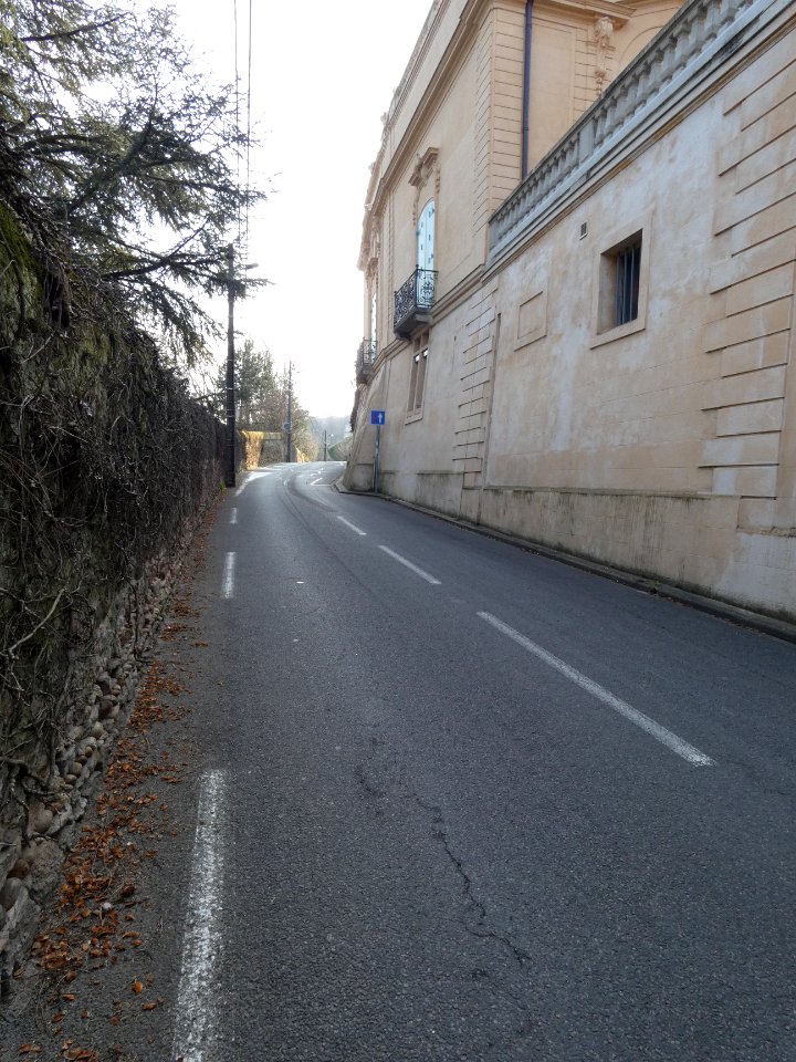 Sainte-Foy-lès-Lyon - Chemin de Fontanières - Mur de la villa Cabaud