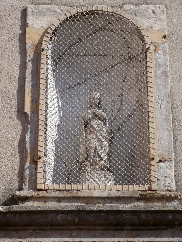 Sainte-Foy-lès-Lyon - Rue Sainte-Marguerite - Chapelle Sainte-Marguerite - Statue