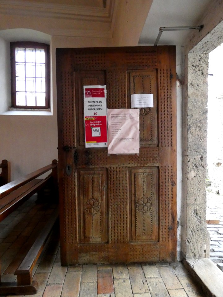 Saint-Gingolph - Chapelle - Porte d'entrée