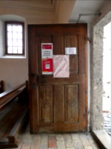 Saint-Gingolph - Chapelle - Porte d'entrée