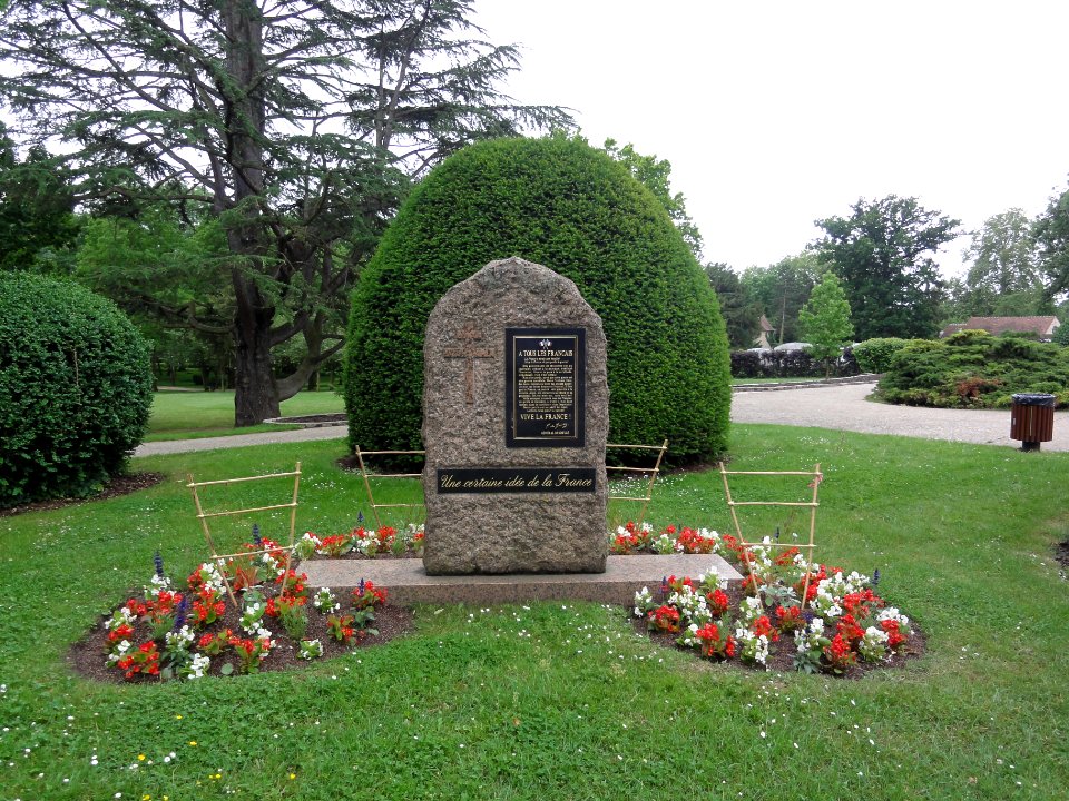 Saint-Germain-lès-Arpajon (Essonne) Mémorial Une certaine idée de la France