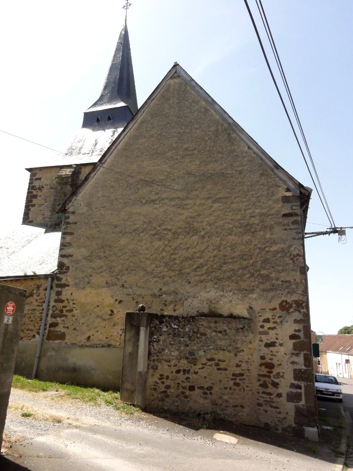 Sainte-Sabine-sur-Longève (Sarthe) église (01)