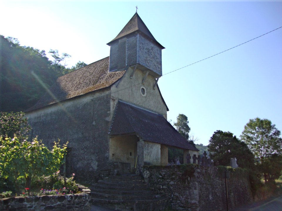 Saint-Etienne (Sauguis-Saint-Étienne, Pyr-Atl, Fr) L'église
