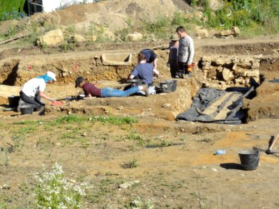 Saint-Dizier, Fouilles, site des Crassées au Chêne Saint-Amand, juillet 2017 (05)